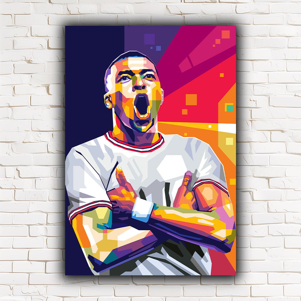 CF ריאל מדריד | יצירות אמנות של Mbappe מאת @gil_topann
