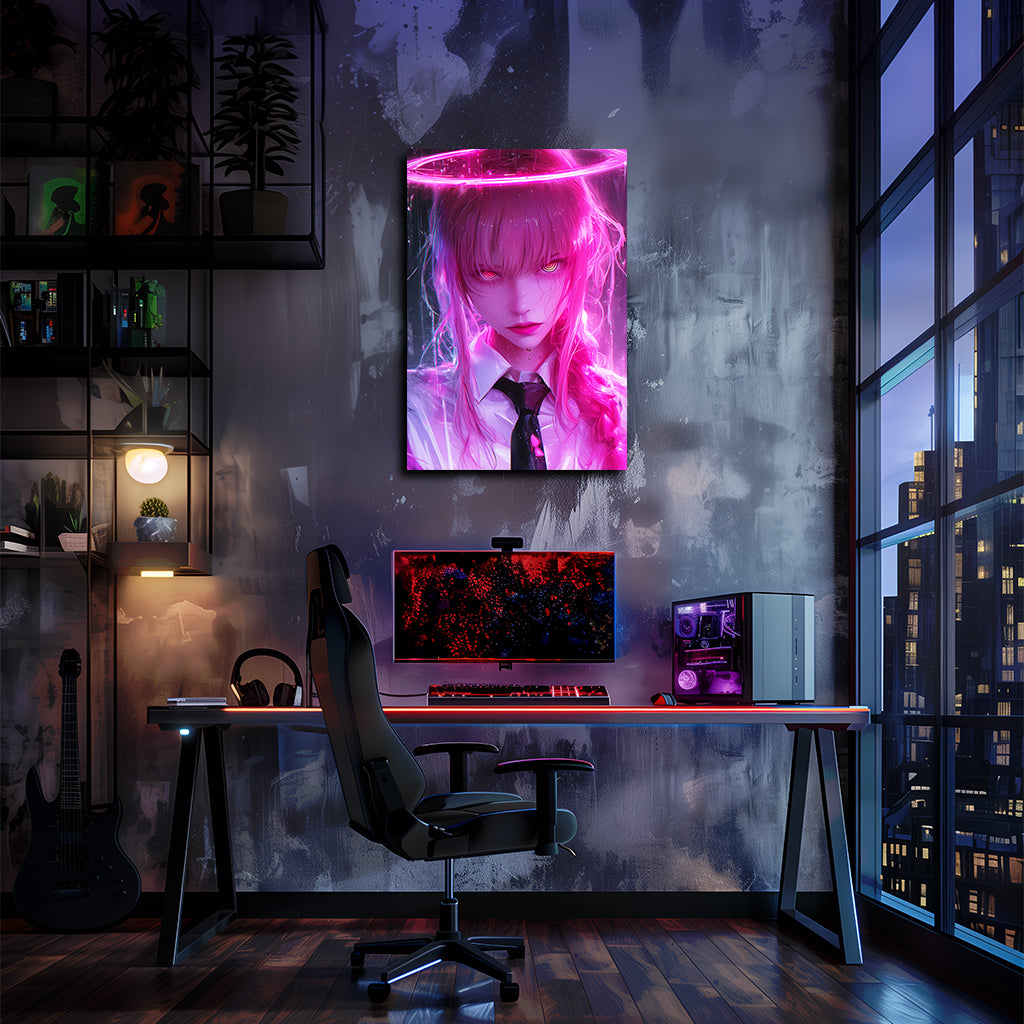 איש מסור שרשרת | יצירת אמנות של Makima מאת @faissal_thomas