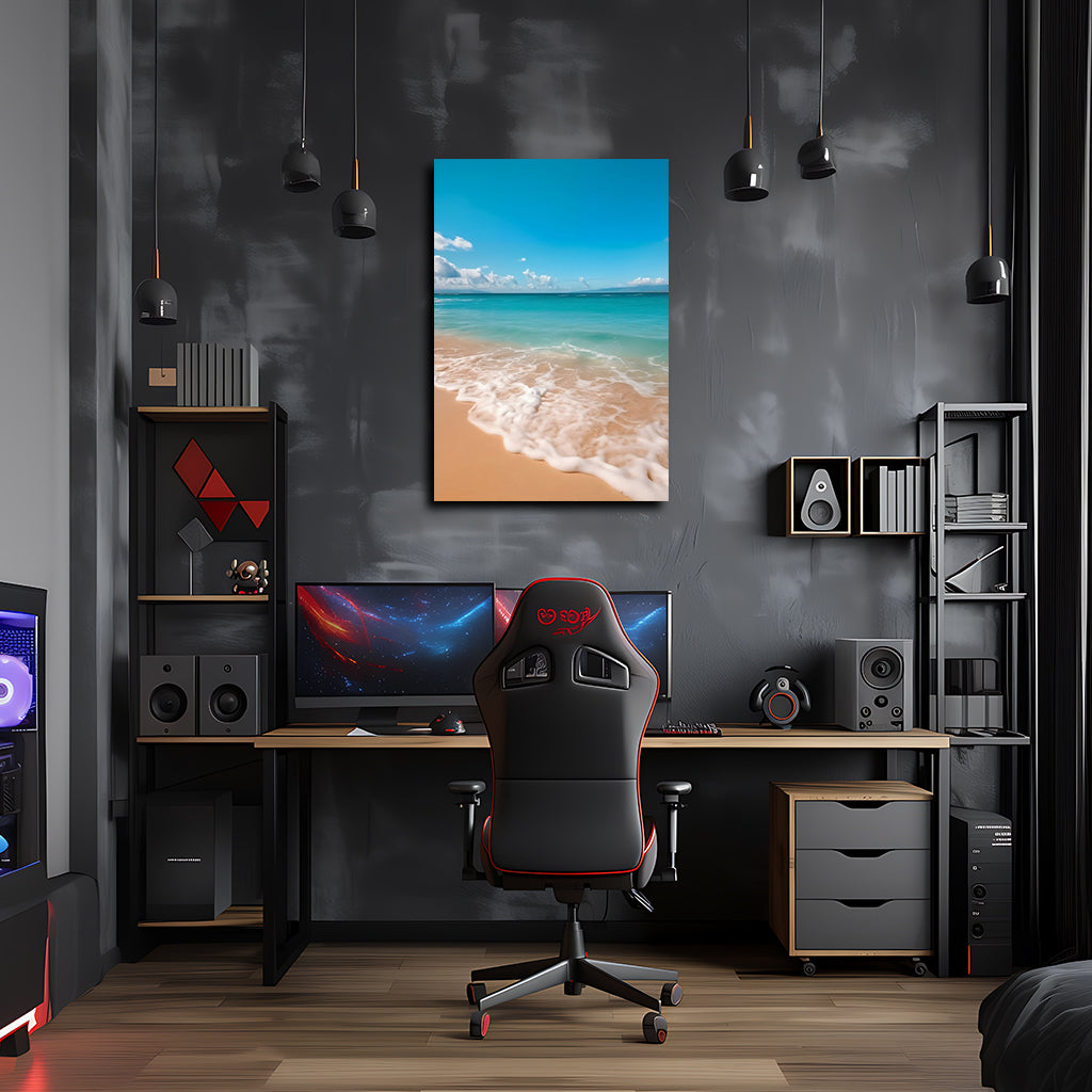 טבע | יצירות אמנות על החוף מאת @leinwandbild24