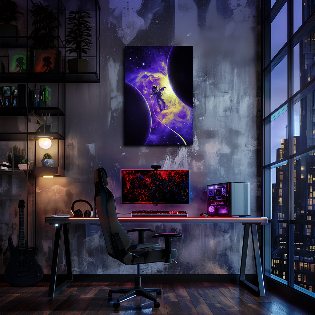 חלל | יצירות אמנות ליפול לתוך החלל מאת @snd_studi0