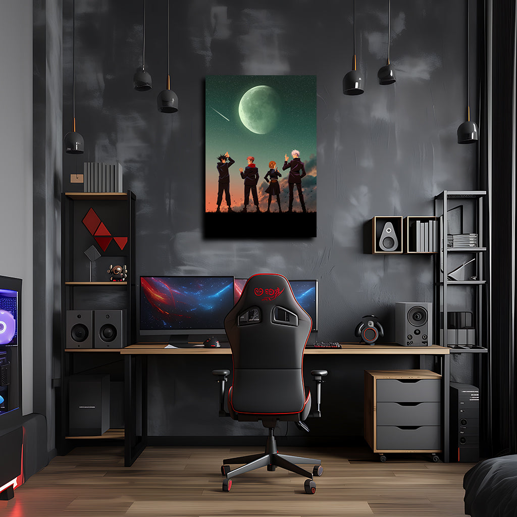 Jujutsu Kaisen | יצירת אמנות מכשף מאת @saufahaqqi