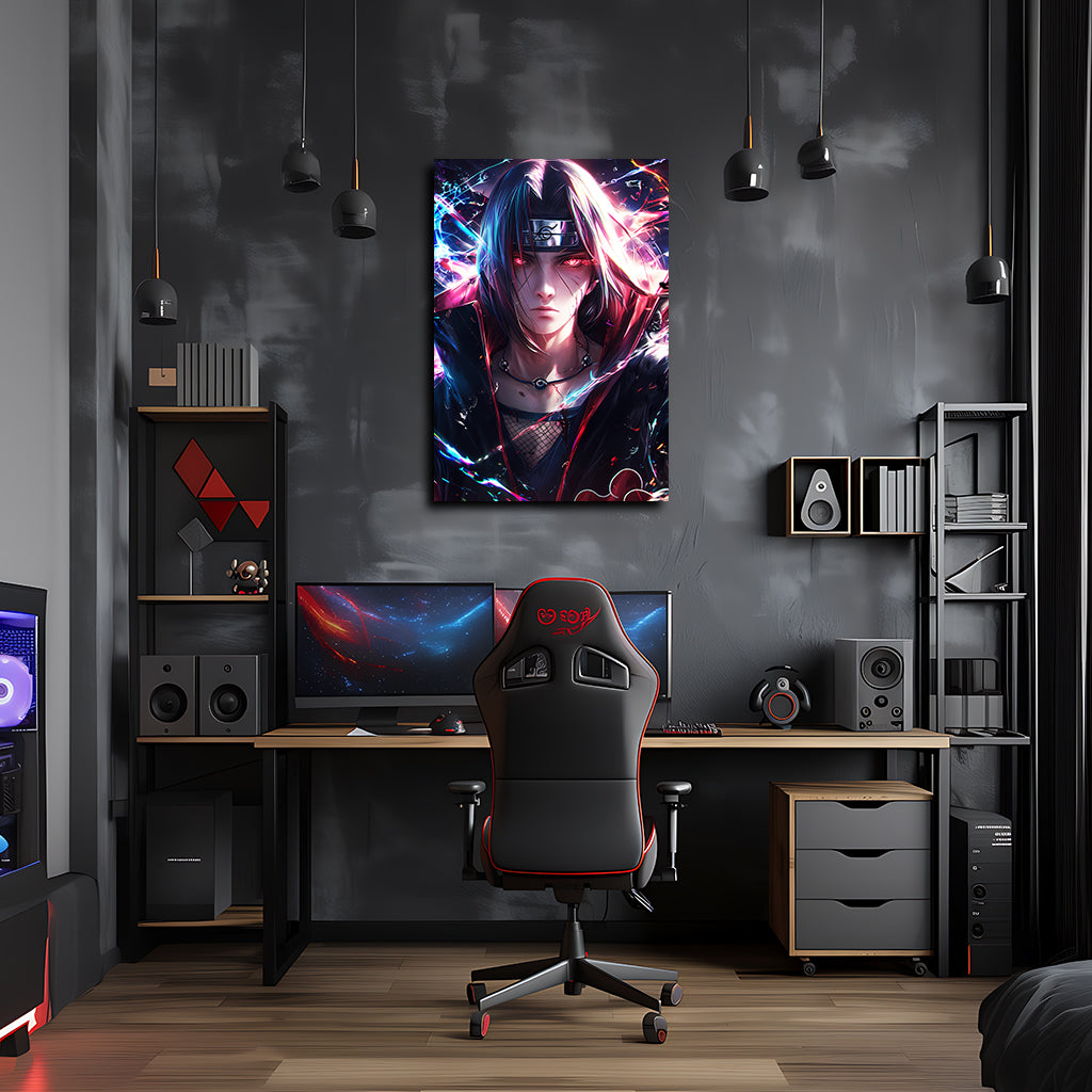 נארוטו | יצירות אמנות של Itatchi Sharingan מאת @faissal_thomas