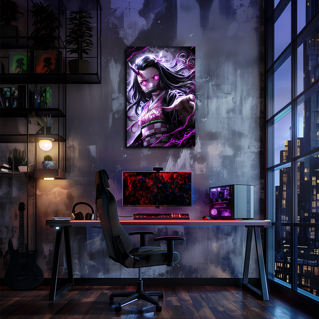 קוטל השדים | יצירות אמנות של Nezuko מאת @faissal_thomas