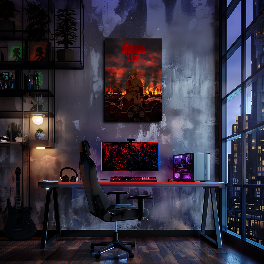 סאגת וינלנד | יצירות אמנות של Thorsfinn מאת @saufahaqqi