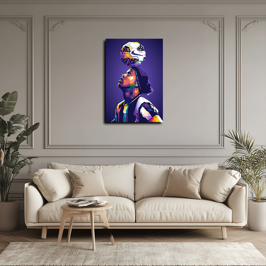 ברזיל | יצירות אמנות של רונאלדיניו מאת @gil_topann