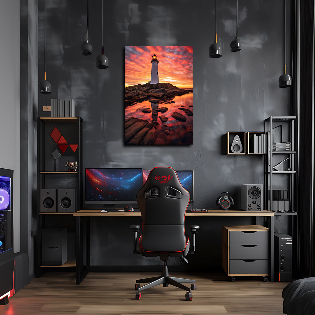 טבע | יצירות אמנות של Lighthouse מאת @leinwandbild24