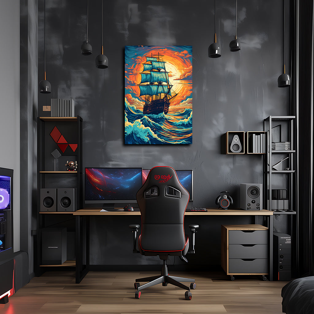 טבע | יצירות אמנות של Segelschiff מאת @leinwandbild24