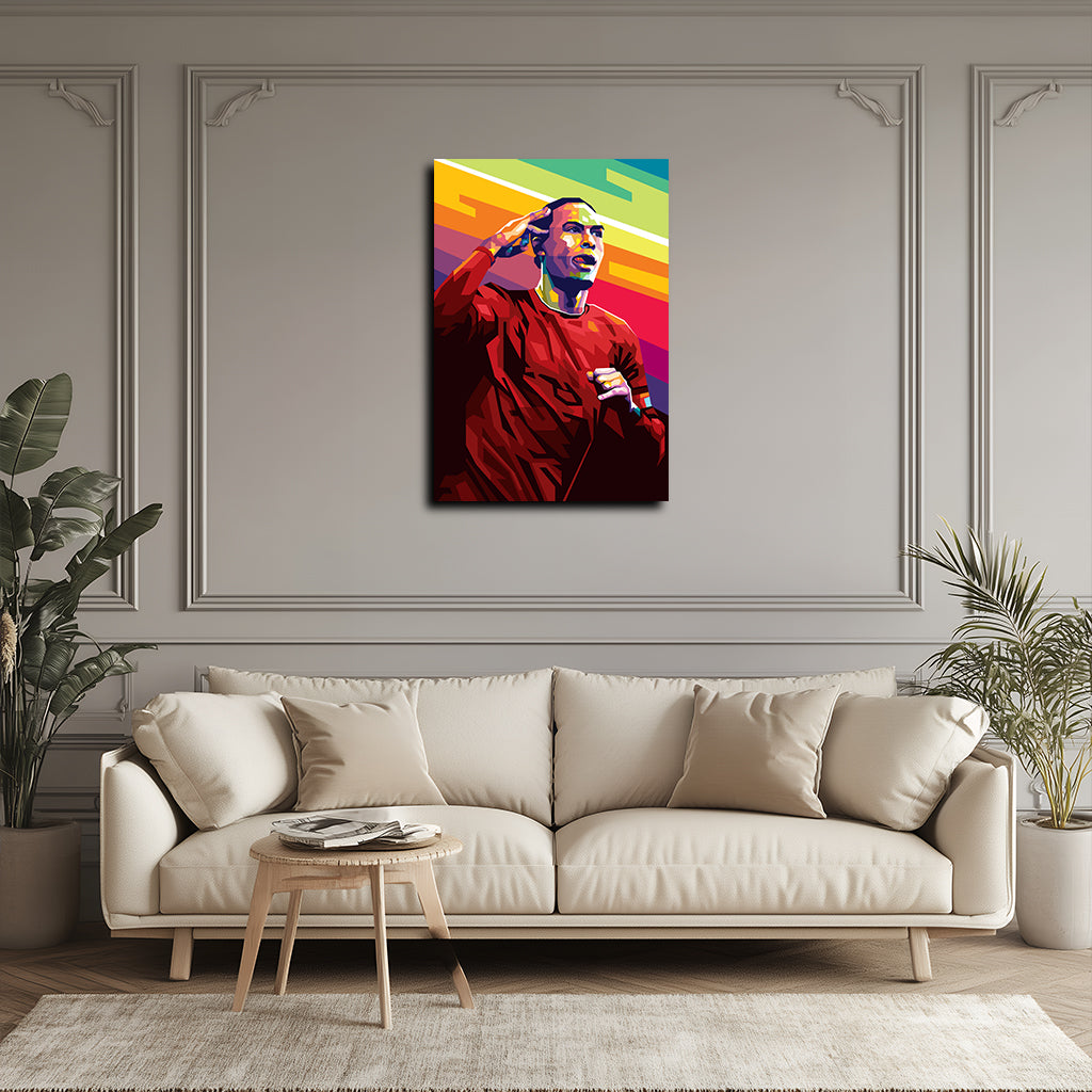 ליברפול | וירג'יל ואן דייק יצירות אמנות מאת @gil_topann