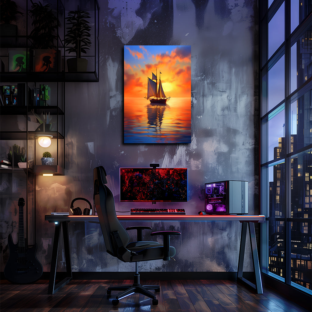 טבע | יצירות אמנות של Segelschiff מאת @leinwandbild24