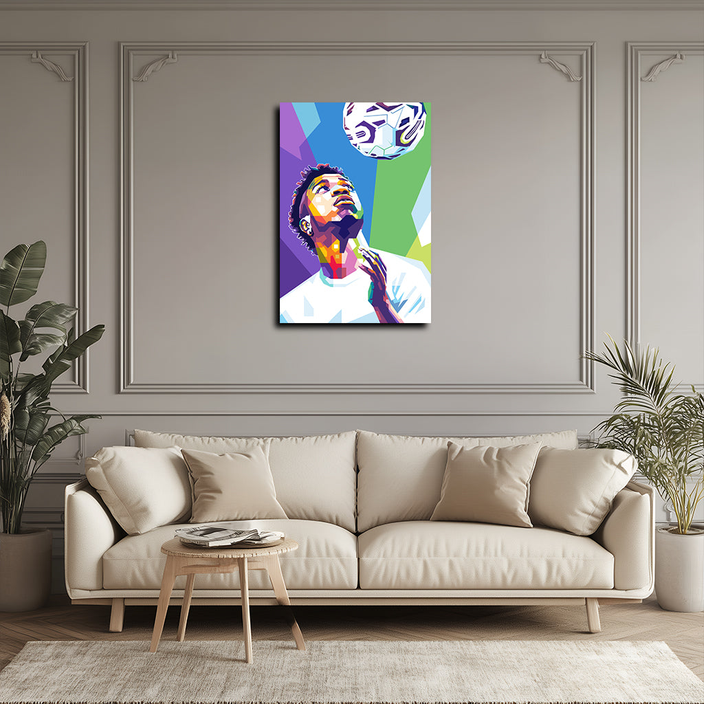 ברזיל | יצירות אמנות של Vini Jr מאת @gil_topann