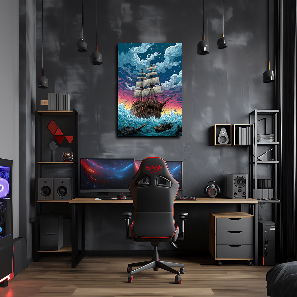 טבע | יצירות אמנות של Segelschiff מאת @leinwandbild24