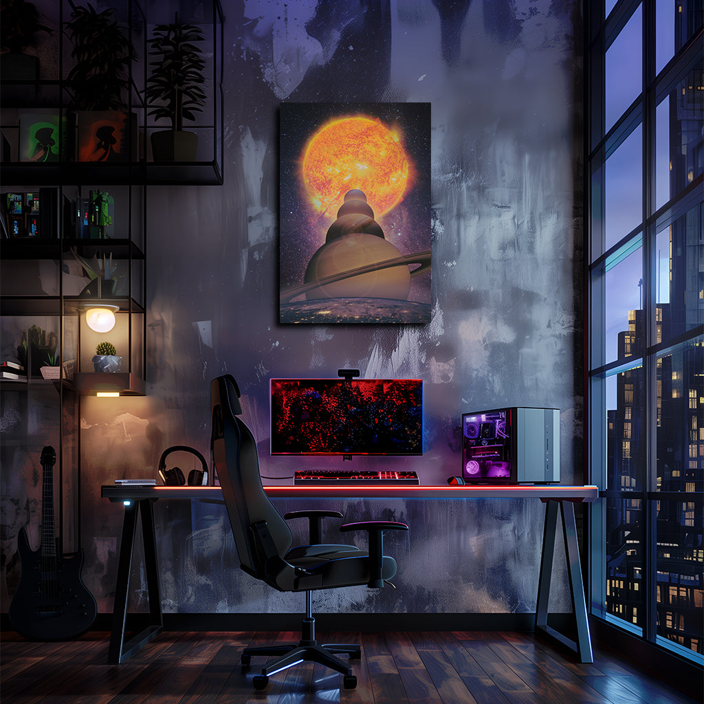 חלל | יצירת אמנות של Eclipse Space מאת @snd_studi0