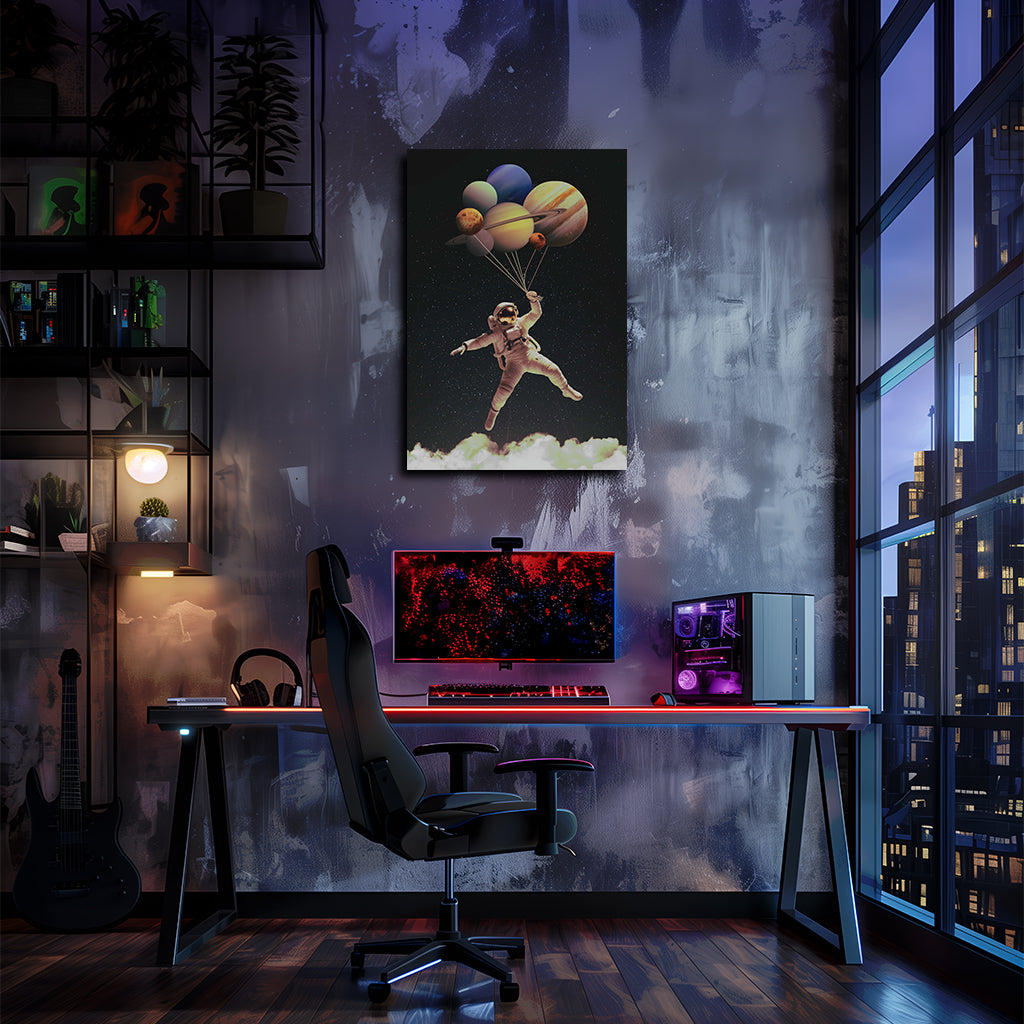 חלל | יצירות אמנות של בלוני חלל מאת @snd_studi0