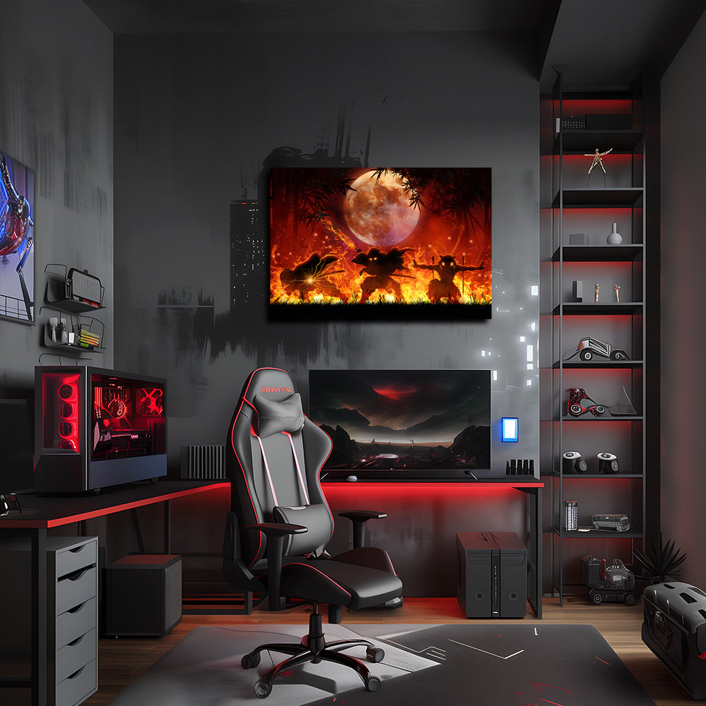 קוטל השדים | יצירת אמנות Thunderbolt מאת @saufahaqqi