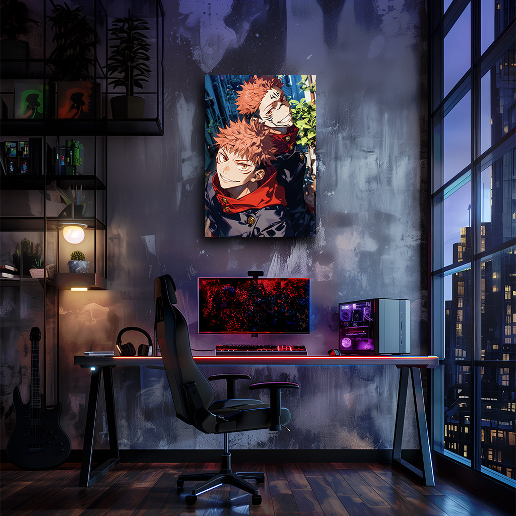 Jujutsu Kaisen | יצירות אמנות של Itadori & Sukuna מאת @Artfinity007