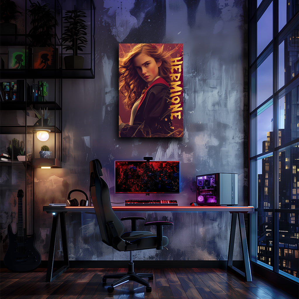 הארי פוטר | יצירות אמנות של הרמיוני מאת @zegidesignai