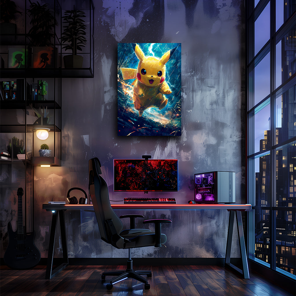 פוקימון | יצירות אמנות של Pikachu מאת @Artfinity007