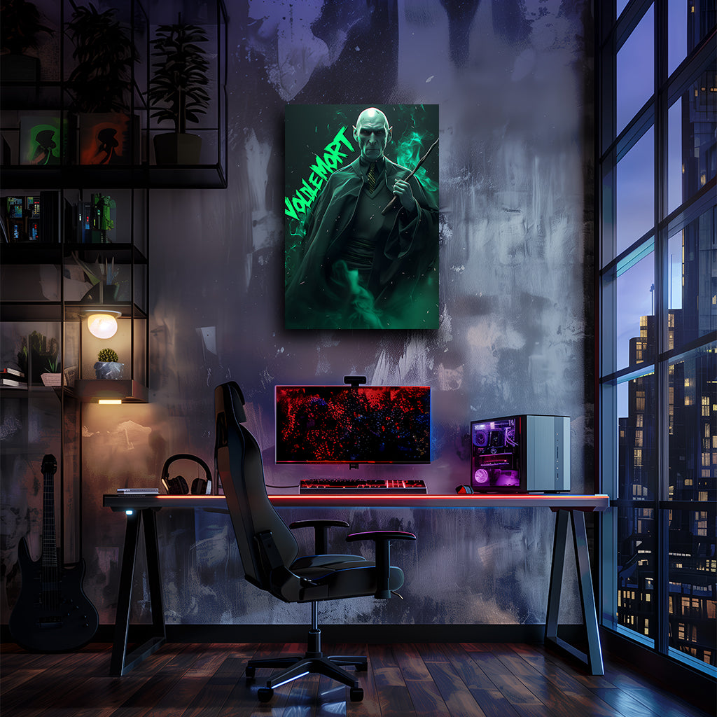 הארי פוטר | יצירות אמנות של לורד וולדמורט מאת @zegidesignai