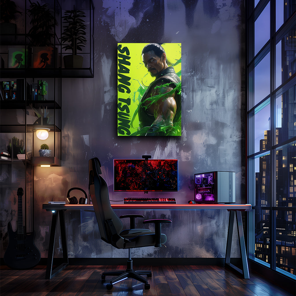 מורטל קומבט | יצירות אמנות של שאנג טסונג מאת @zegidesignai