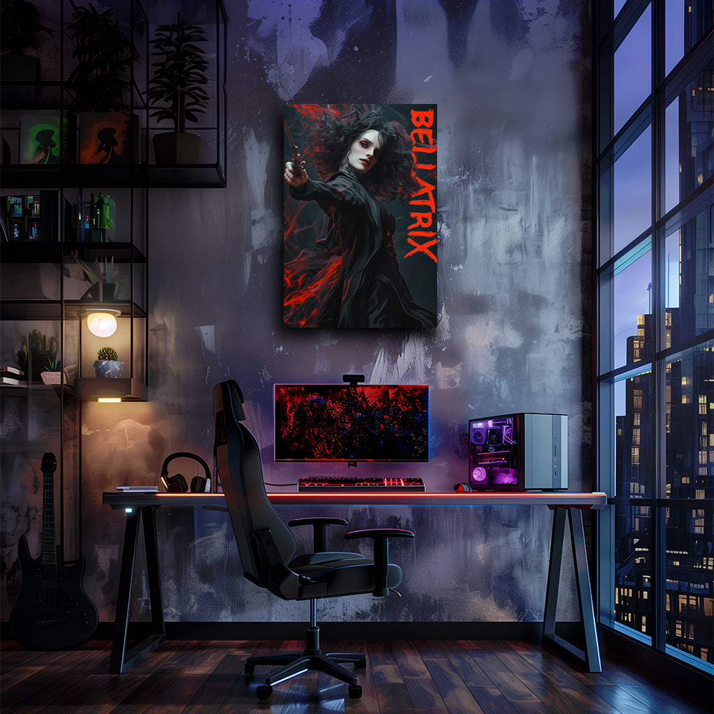 הארי פוטר | יצירות אמנות של Bellatrix מאת @zegidesignai