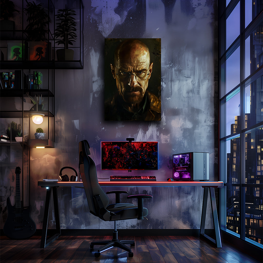 BreakingBad | יצירת אמנות של הייזנברג מאת @sublixe