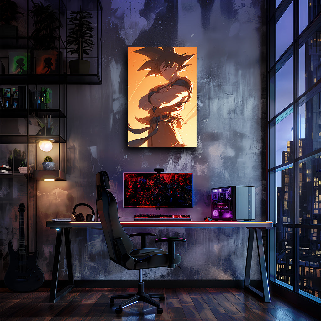 דרגון בול ז | יצירות אמנות של גוקו מאת @Sublixe