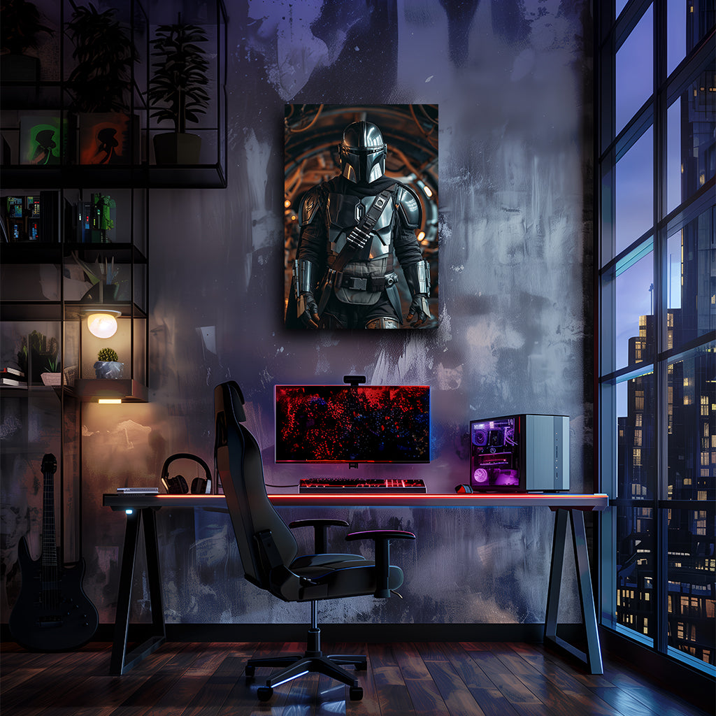 המנדלוריאן | יצירת אמנות Din Djarin מאת @sublixe