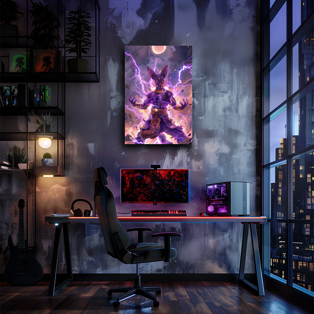 דרגון בול ז | יצירות אמנות של Beerus מאת @sublixe