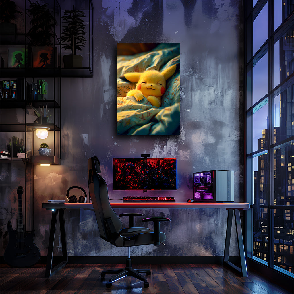 פוקימון | יצירות אמנות של Sleeping Pikachu מאת @Artfinity007