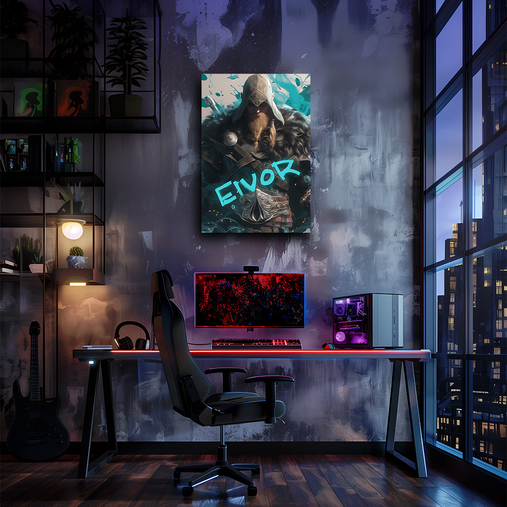 Assassin's Creed | Eivor Varinsdottir יצירת אמנות מאת @zegidesignai