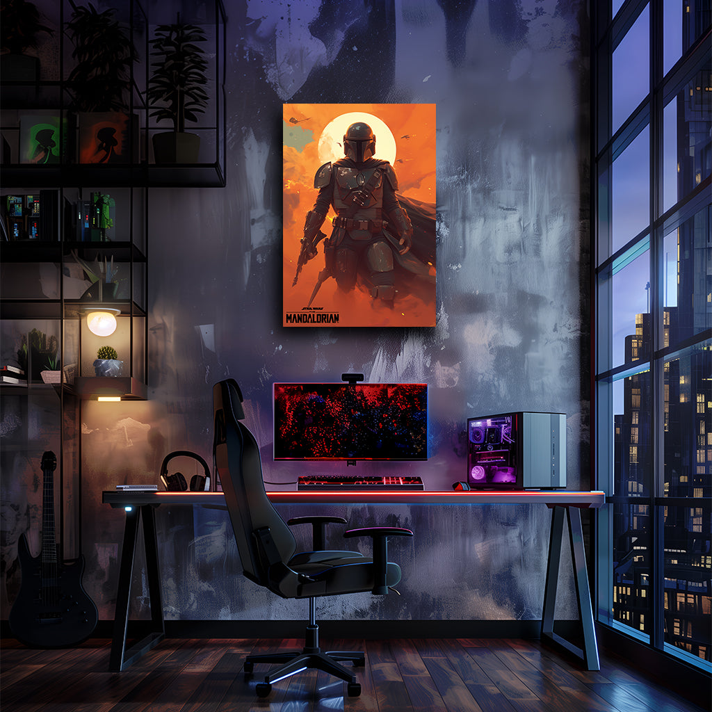 המנדלוריאן | יצירת אמנות Din Djarin מאת @sublixe