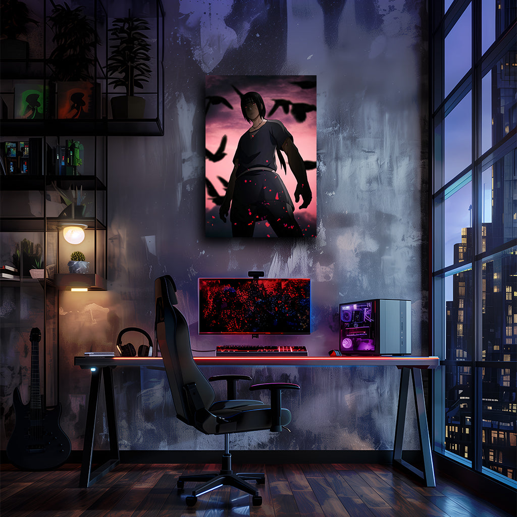 נארוטו | יצירות אמנות של Itachi Uchiha מאת @anasxart