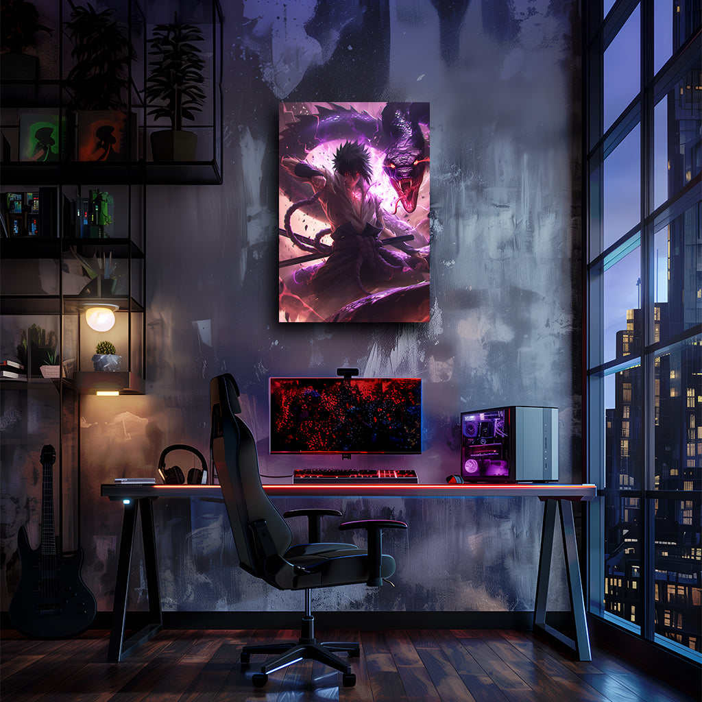 נטורו | יצירות אמנות של סאסקה מאת @ak_aigaming