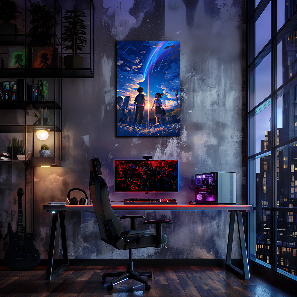 שמך | יצירות אמנות של Taki & Mitsuha מאת @vid_mation