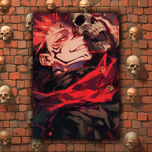 Jujutsu Kaisen | יצירות אמנות של Ryomen Sukuna מאת @aidea.artist