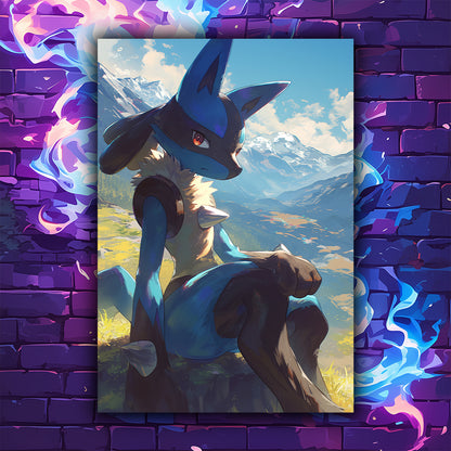 פוקימון | יצירות אמנות של Lucario מאת @dreameaterart460