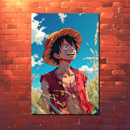 וואן פיס | Luffy Artwork מאת @Artfinity007