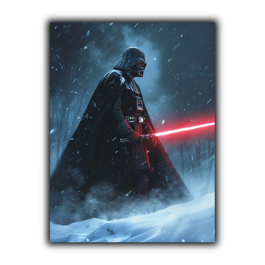 מלחמת הכוכבים | יצירת אמנות של דארת' ויידר מאת @sublixe