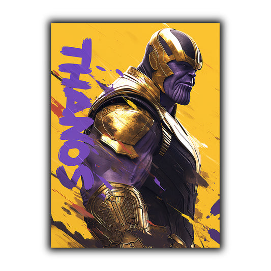 מארוול | יצירות אמנות של Thanos מאת @zegidesignai