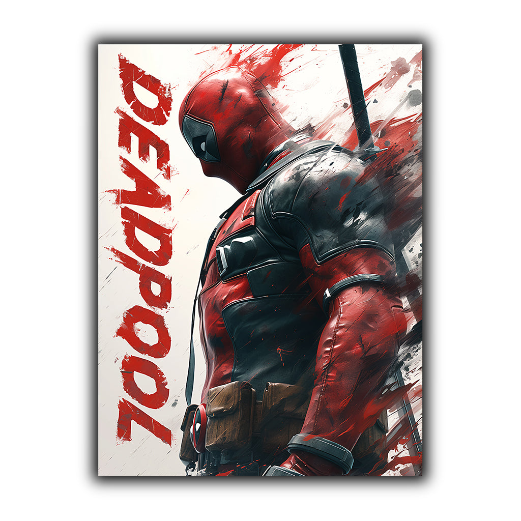 מארוול | יצירת אמנות Deadpool מאת @zegidesignai