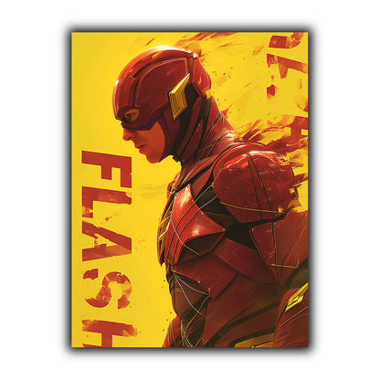 DC-Comics | יצירת האמנות הפלאש מאת @zegidesignai
