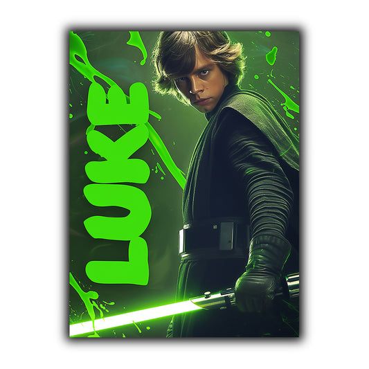 מלחמת הכוכבים | לוק סקייווקר יצירות אמנות מאת @zegidesignai