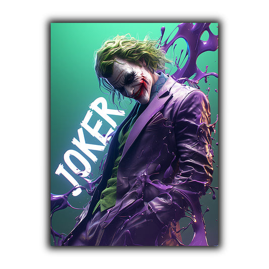 DC-Comics | יצירות אמנות של ג'וקר מאת @zegidesignai