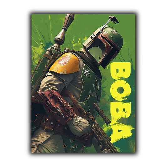 המנדלוריאן | יצירת אמנות של Boba Fett מאת @zegidesignai