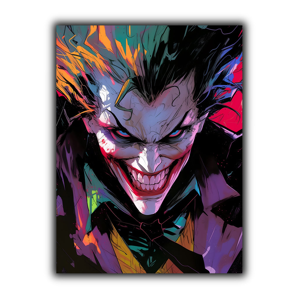 DC-Comics | יצירות אמנות של ג'וקר מאת @smitwalljourney