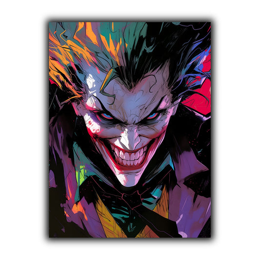 DC-Comics | יצירות אמנות של ג'וקר מאת @smitwalljourney