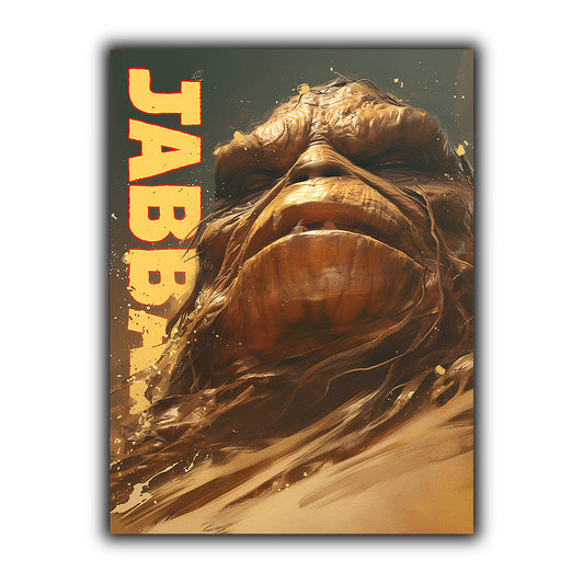 מלחמת הכוכבים | יצירות אמנות של Jabba מאת @zegidesignai