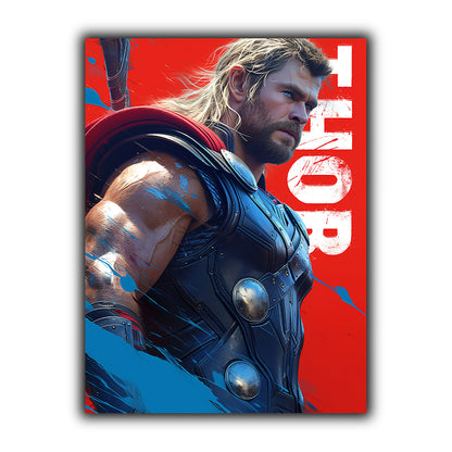 מארוול | יצירת אמנות של Thor מאת @zegidesignai
