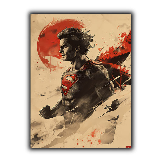 DC-Comics | יצירת אמנות סופר-מן מאת @zegidesignai