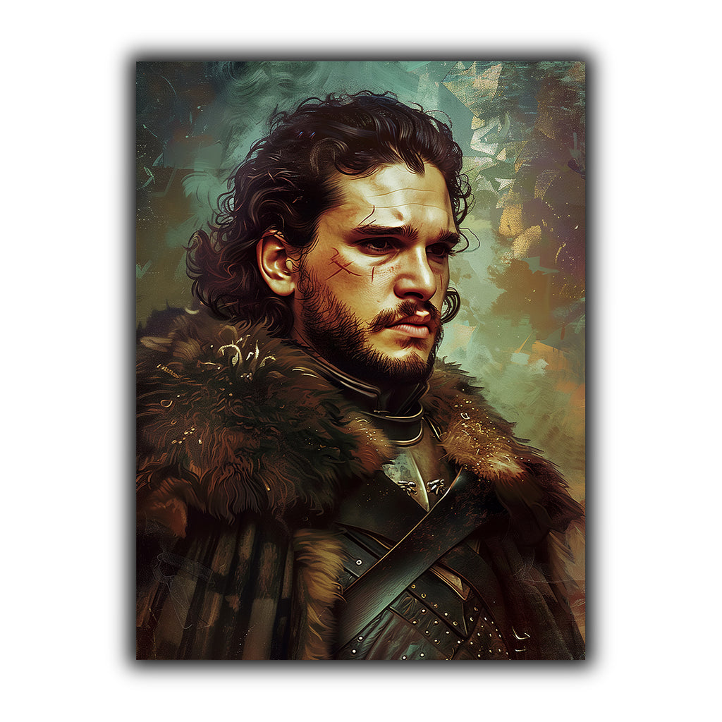 משחקי הכס | יצירות אמנות של Jon Snow מאת @sublixe